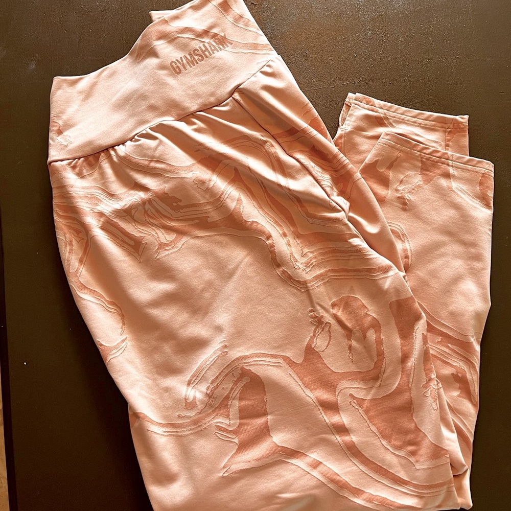 Baby pink Gymshark Joggers